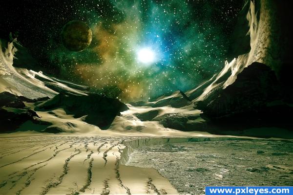 Alien Landscape photoshop picture